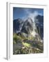 Machu Picchu in Morning Fog-Darrell Gulin-Framed Photographic Print