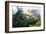 Machu Picchu in the Clouds-null-Framed Art Print