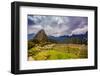 Machu Picchu Incan Ruins, UNESCO World Heritage Site, Sacred Valley, Peru, South America-Laura Grier-Framed Photographic Print