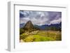 Machu Picchu Incan Ruins, UNESCO World Heritage Site, Sacred Valley, Peru, South America-Laura Grier-Framed Photographic Print