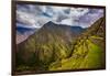 Machu Picchu Incan Ruins, UNESCO World Heritage Site, Sacred Valley, Peru, South America-Laura Grier-Framed Photographic Print