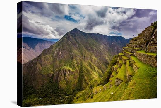 Machu Picchu Incan Ruins, UNESCO World Heritage Site, Sacred Valley, Peru, South America-Laura Grier-Stretched Canvas