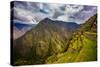 Machu Picchu Incan Ruins, UNESCO World Heritage Site, Sacred Valley, Peru, South America-Laura Grier-Stretched Canvas