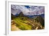 Machu Picchu Incan Ruins, UNESCO World Heritage Site, Sacred Valley, Peru, South America-Laura Grier-Framed Photographic Print