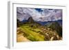 Machu Picchu Incan Ruins, UNESCO World Heritage Site, Sacred Valley, Peru, South America-Laura Grier-Framed Photographic Print