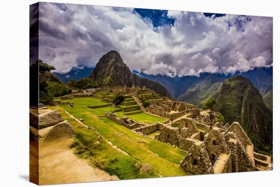 Machu Picchu Incan Ruins, UNESCO World Heritage Site, Sacred Valley, Peru, South America-Laura Grier-Stretched Canvas