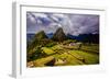 Machu Picchu Incan Ruins, UNESCO World Heritage Site, Sacred Valley, Peru, South America-Laura Grier-Framed Photographic Print