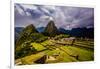 Machu Picchu Incan Ruins, UNESCO World Heritage Site, Sacred Valley, Peru, South America-Laura Grier-Framed Premium Photographic Print