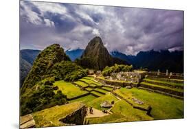 Machu Picchu Incan Ruins, UNESCO World Heritage Site, Sacred Valley, Peru, South America-Laura Grier-Mounted Premium Photographic Print