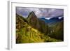 Machu Picchu Incan Ruins, UNESCO World Heritage Site, Sacred Valley, Peru, South America-Laura Grier-Framed Photographic Print