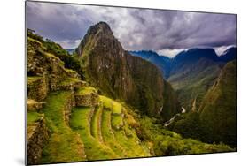 Machu Picchu Incan Ruins, UNESCO World Heritage Site, Sacred Valley, Peru, South America-Laura Grier-Mounted Photographic Print