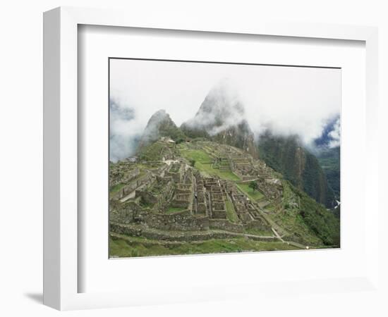 Machu Picchu, Lost City of the Incas, Peru-Doug Allan-Framed Premium Photographic Print