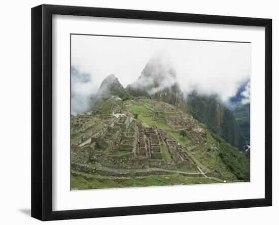 Machu Picchu, Lost City of the Incas, Peru-Doug Allan-Framed Photographic Print