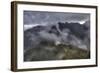 Machu Picchu Misty Mountains-Nish Nalbandian-Framed Art Print