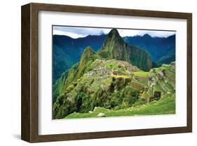 Machu Picchu Overview-null-Framed Art Print