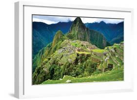 Machu Picchu Overview-null-Framed Art Print