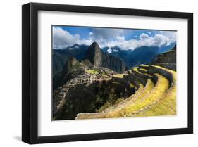 Machu Picchu Panoramic View-null-Framed Art Print