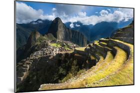 Machu Picchu Panoramic View-null-Mounted Art Print