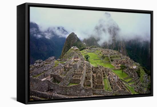 Machu Picchu Peru-null-Framed Stretched Canvas