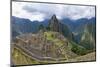 Machu Picchu,  ruined city of the Incas with Mount Huayana Picchu, Andes Cordillera-G&M Therin-Weise-Mounted Photographic Print