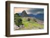 Machu Picchu,  ruined city of the Incas with Mount Huayana Picchu, Andes Cordillera-G&M Therin-Weise-Framed Photographic Print