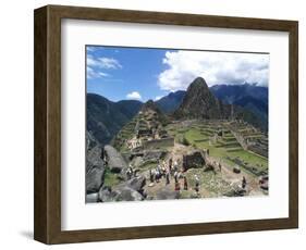 Machu Picchu Ruins, Peru-Bill Bachmann-Framed Photographic Print