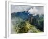 Machu Picchu Ruins seen from the Machu Picchu Mountain, UNESCO World Heritage Site, Cusco Region, P-Karol Kozlowski-Framed Photographic Print