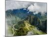 Machu Picchu Ruins seen from the Machu Picchu Mountain, UNESCO World Heritage Site, Cusco Region, P-Karol Kozlowski-Mounted Photographic Print