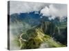 Machu Picchu Ruins seen from the Machu Picchu Mountain, UNESCO World Heritage Site, Cusco Region, P-Karol Kozlowski-Stretched Canvas