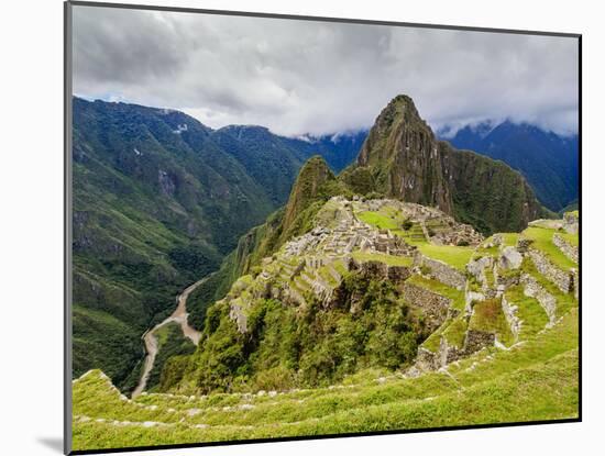 Machu Picchu Ruins, UNESCO World Heritage Site, Cusco Region, Peru, South America-Karol Kozlowski-Mounted Photographic Print