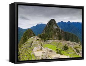 Machu Picchu Ruins, UNESCO World Heritage Site, Cusco Region, Peru, South America-Karol Kozlowski-Framed Stretched Canvas