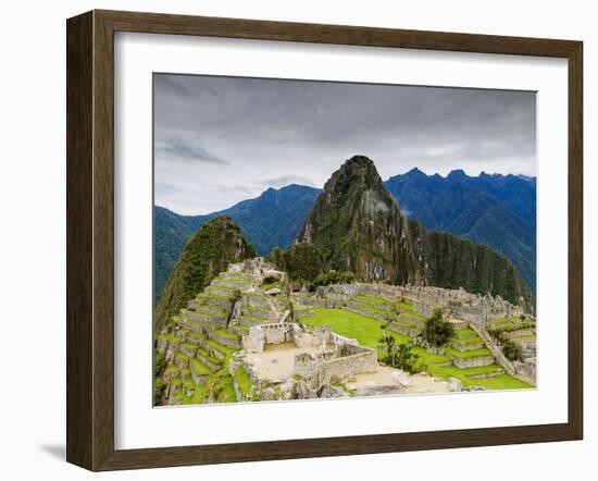 Machu Picchu Ruins, UNESCO World Heritage Site, Cusco Region, Peru, South America-Karol Kozlowski-Framed Photographic Print