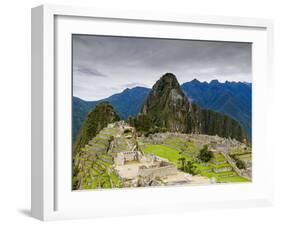 Machu Picchu Ruins, UNESCO World Heritage Site, Cusco Region, Peru, South America-Karol Kozlowski-Framed Photographic Print