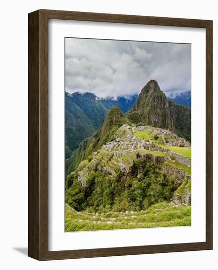 Machu Picchu Ruins, UNESCO World Heritage Site, Cusco Region, Peru, South America-Karol Kozlowski-Framed Photographic Print