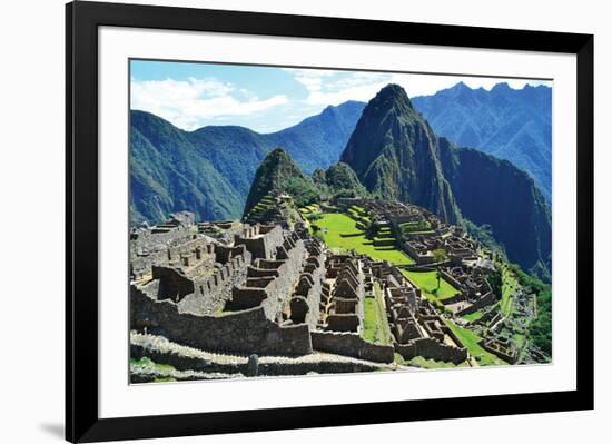 Machu Picchu - Scenic View-null-Framed Premium Giclee Print