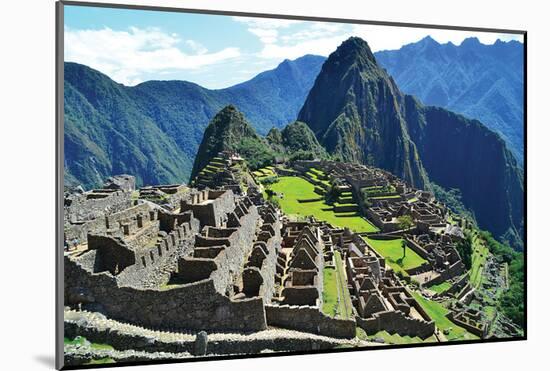 Machu Picchu - Scenic View-null-Mounted Art Print