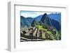 Machu Picchu - Scenic View-null-Framed Art Print