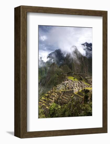 Machu Picchu Sunny Classic-Nish Nalbandian-Framed Art Print