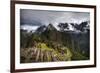 Machu Picchu Sunny Traditional-Nish Nalbandian-Framed Art Print