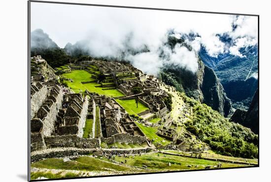 Machu Picchu, the Ancient Inca City in the Andes, Peru-Curioso Travel Photography-Mounted Photographic Print