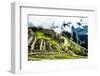 Machu Picchu, the Ancient Inca City in the Andes, Peru-Curioso Travel Photography-Framed Photographic Print