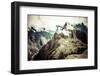 Machu Picchu, the Ancient Inca City in the Andes, Peru-Curioso Travel Photography-Framed Photographic Print