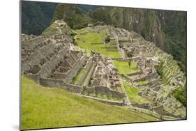 Machu Picchu, UNESCO World Heritage Site, Near Aguas Calientes, Peru, South America-Michael DeFreitas-Mounted Photographic Print