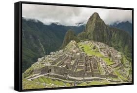 Machu Picchu, UNESCO World Heritage Site, Near Aguas Calientes, Peru, South America-Michael DeFreitas-Framed Stretched Canvas