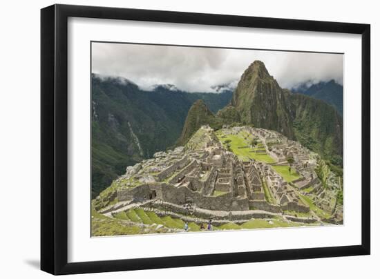 Machu Picchu, UNESCO World Heritage Site, Near Aguas Calientes, Peru, South America-Michael DeFreitas-Framed Photographic Print