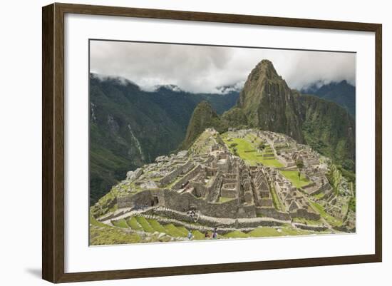 Machu Picchu, UNESCO World Heritage Site, Near Aguas Calientes, Peru, South America-Michael DeFreitas-Framed Photographic Print