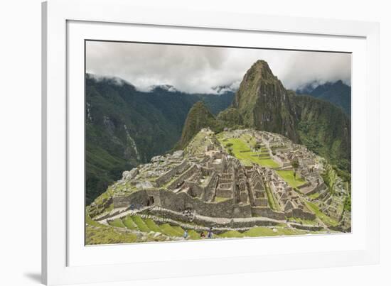 Machu Picchu, UNESCO World Heritage Site, Near Aguas Calientes, Peru, South America-Michael DeFreitas-Framed Photographic Print