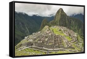 Machu Picchu, UNESCO World Heritage Site, Near Aguas Calientes, Peru, South America-Michael DeFreitas-Framed Stretched Canvas