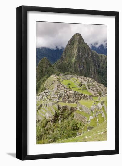 Machu Picchu, UNESCO World Heritage Site, Near Aguas Calientes, Peru, South America-Michael DeFreitas-Framed Photographic Print