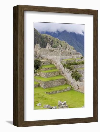 Machu Picchu, UNESCO World Heritage Site, Near Aguas Calientes, Peru, South America-Michael DeFreitas-Framed Photographic Print
